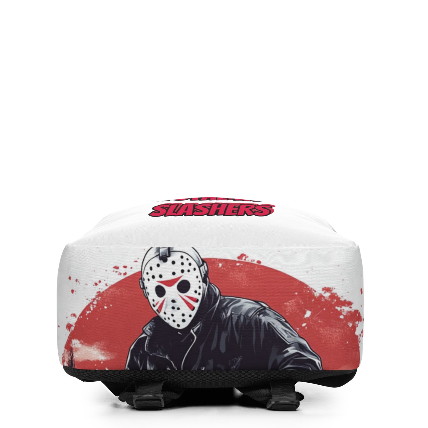 Custom Friday the 13th Movie Backpack | Jason Voorhees Backpack (white & black)