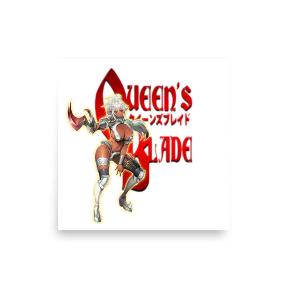 Echidna Queen's Blade Artistic Wall Poster, Anime Decor, Wall Art