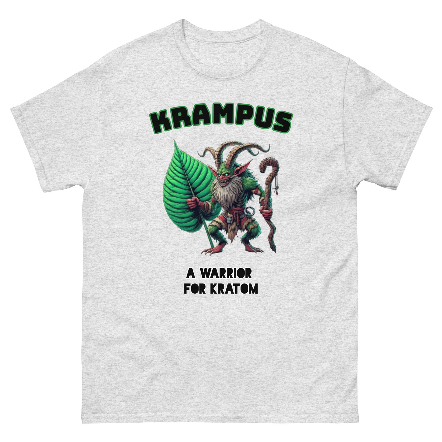 Krampus A Warrior For Kratom T-shirt | Kratom Warrior Tee for Men and Women