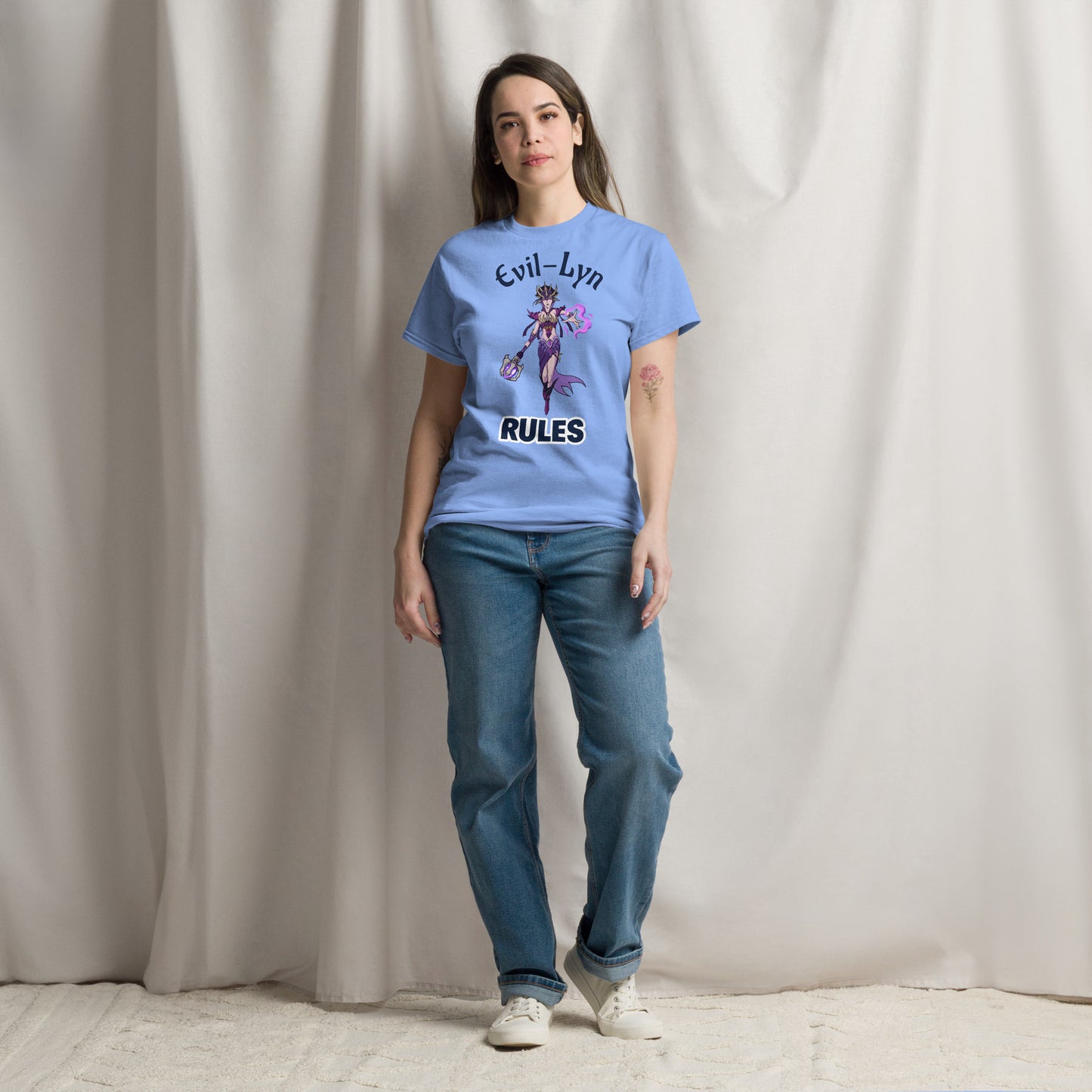 'Evil-Lyn Rules' Custom Masters of the Universe T-Shirt | Unisex Tee