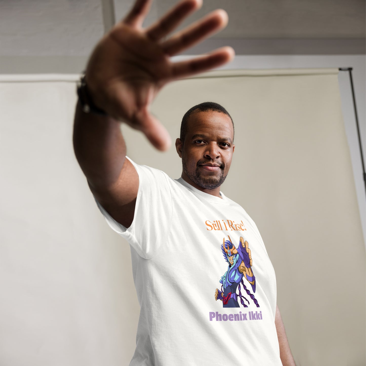 Still I Rise! Phoenix Ikki: Saint Seiya Unisex Classic Tee in Multiple Colors