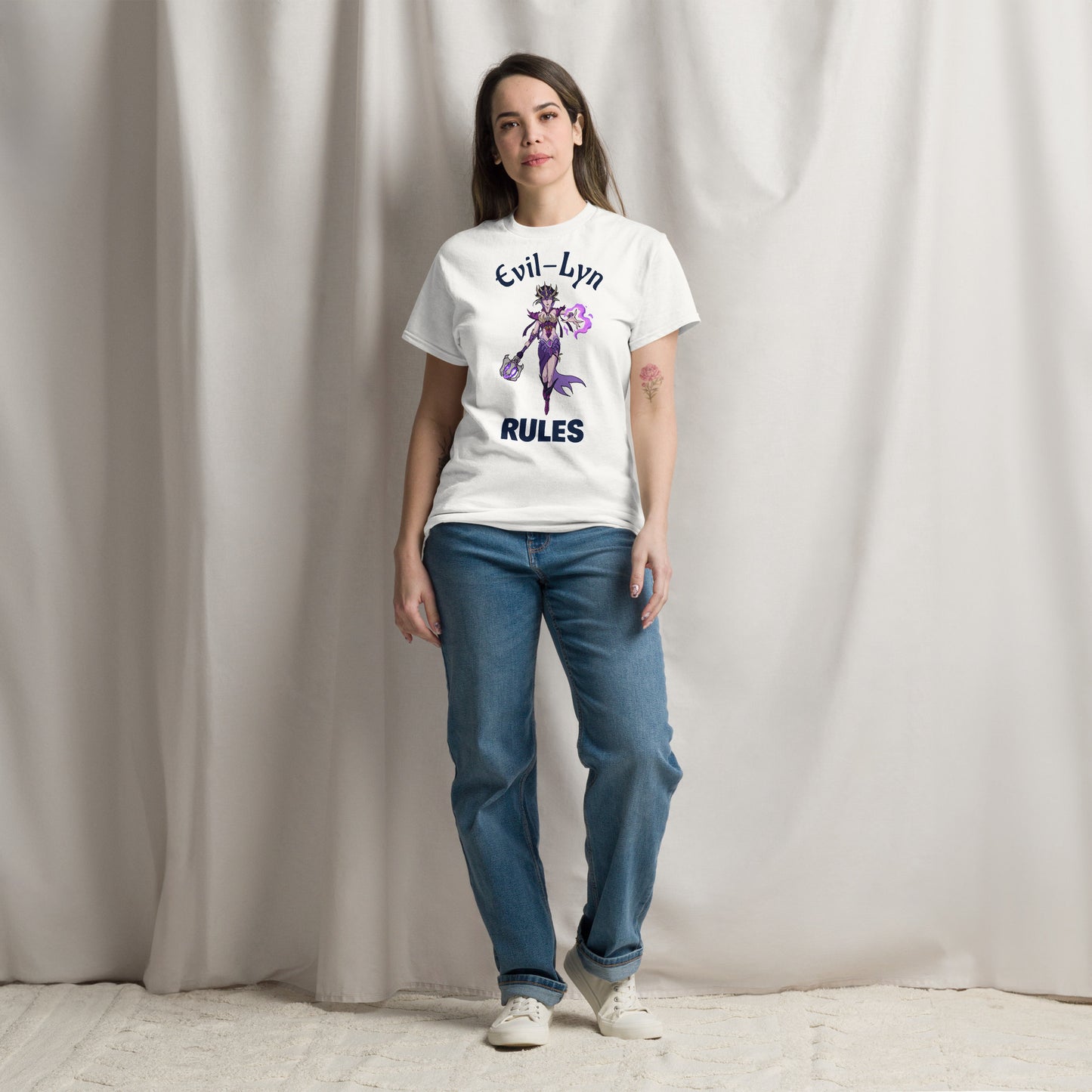 'Evil-Lyn Rules' Custom Masters of the Universe T-Shirt | Unisex Tee