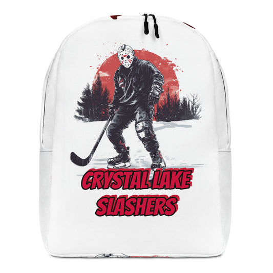 Custom Friday the 13th Movie Backpack | Jason Voorhees Backpack (white & black)