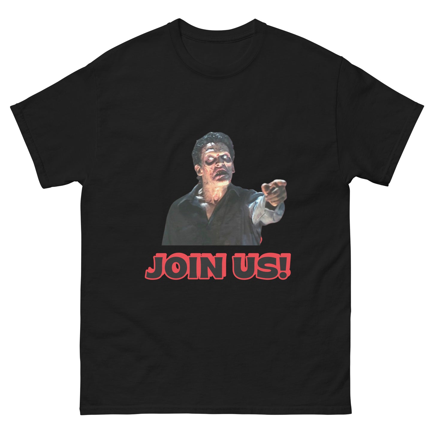 JOIN US: Evil Ash Evil Dead Unisex T-shirt (custom tees horror movies)