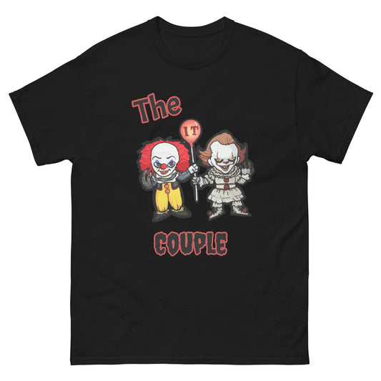 Pennywise the Clowns: The IT Couple Unisex Classic T-shirt | Custom Horror Tees