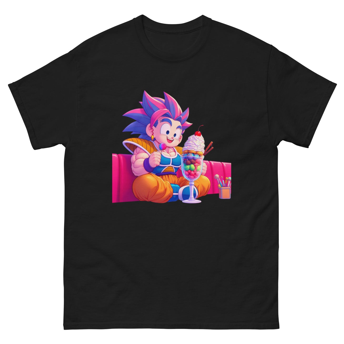 Young Raditz Double Sundae Unisex classic Tee | Dragon Ball Z T-Shirts