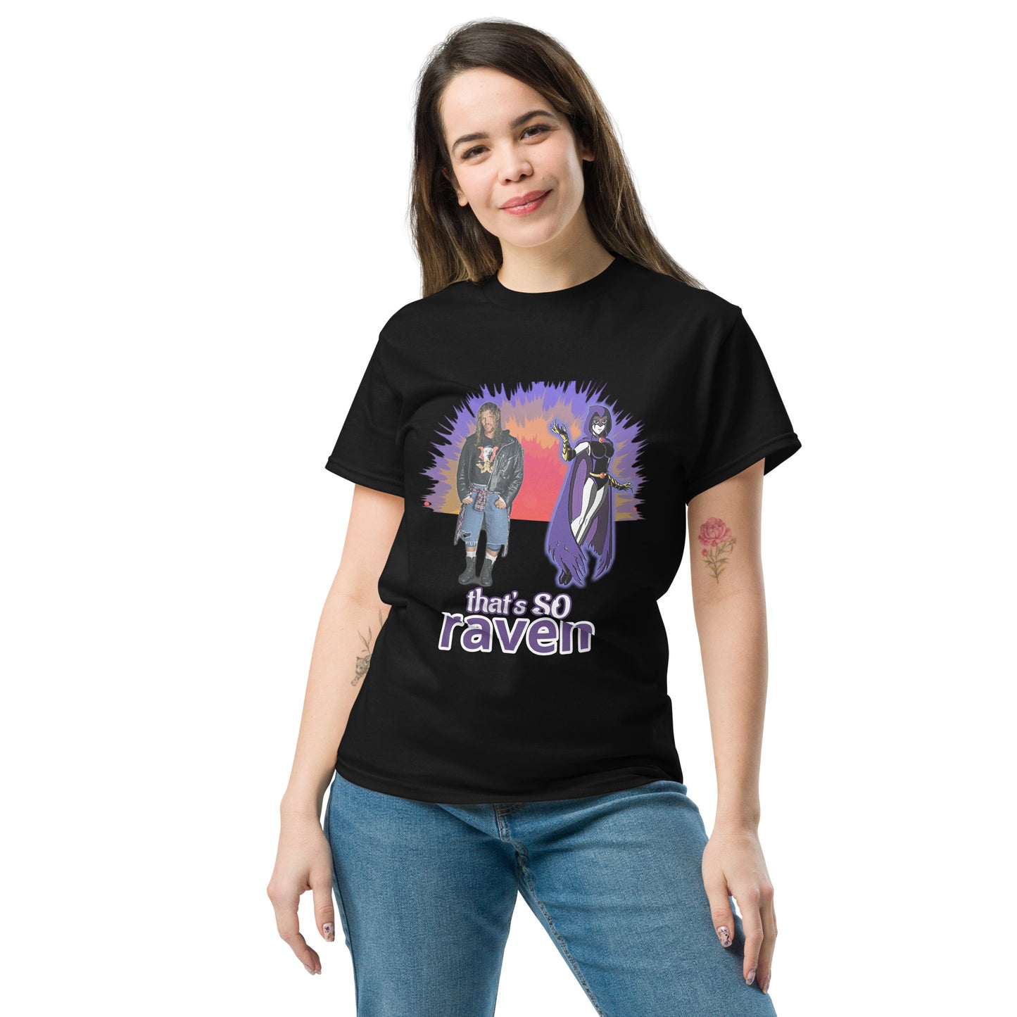 That's SO Raven T-Shirt | When Raven Met Raven Tee ECW and Teen Titans Collide!