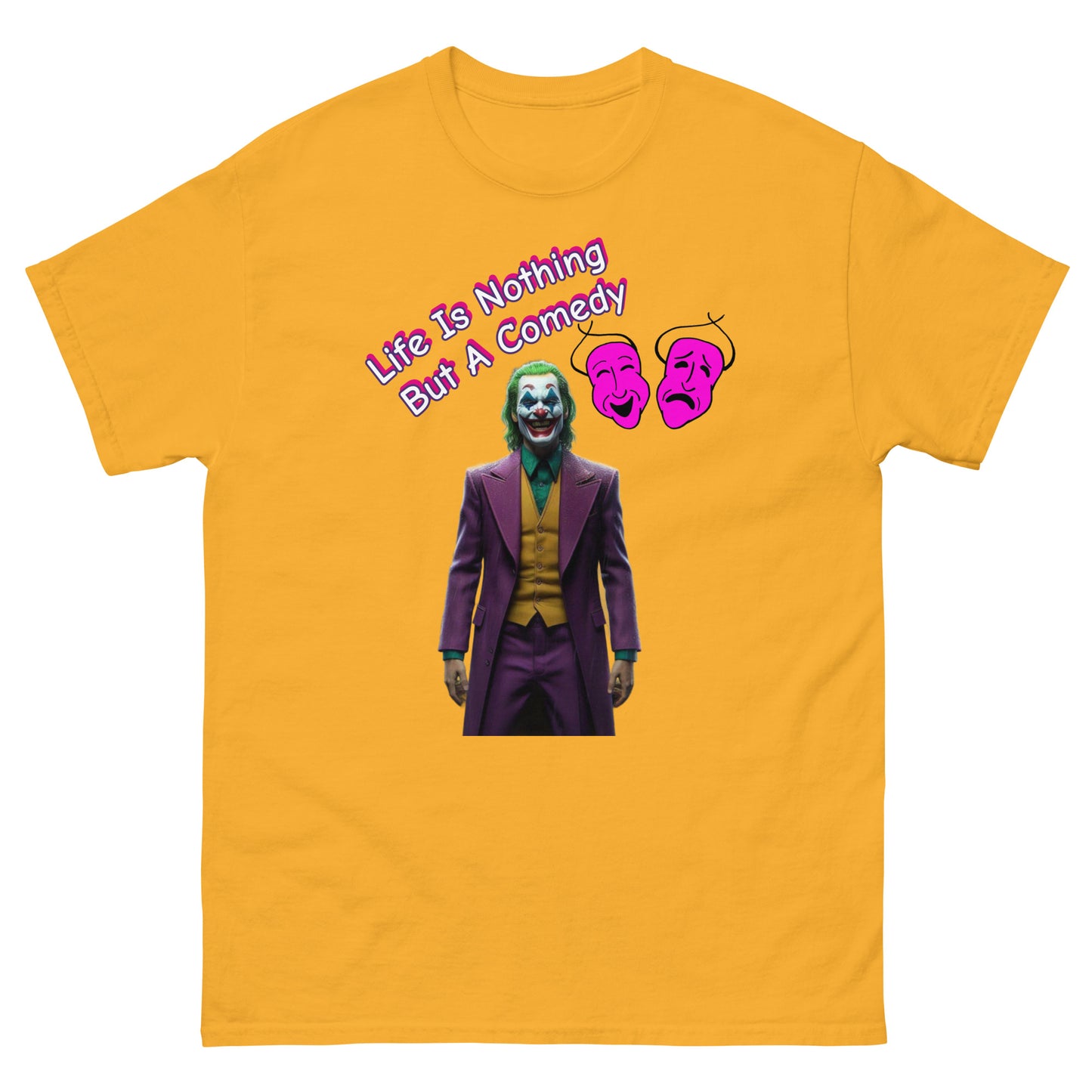 Arthur Fleck Joker T-Shirt Life Is Nothing But A Comedy Classic Unisex Tee