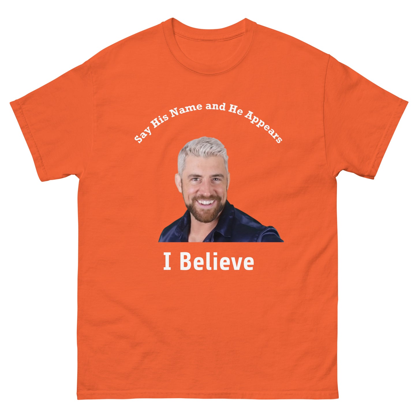 Say His Name and He Appears. I believe in Joe Hendry! Unisex Wrestling T-shirt