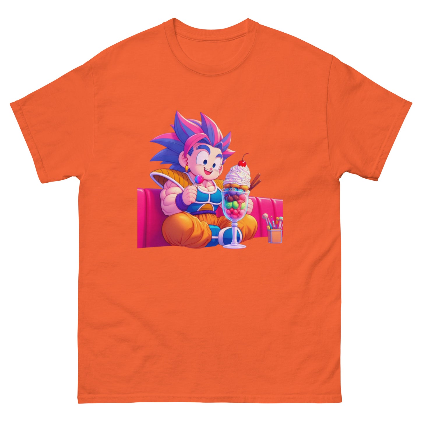 Young Raditz Double Sundae Unisex classic Tee | Dragon Ball Z T-Shirts