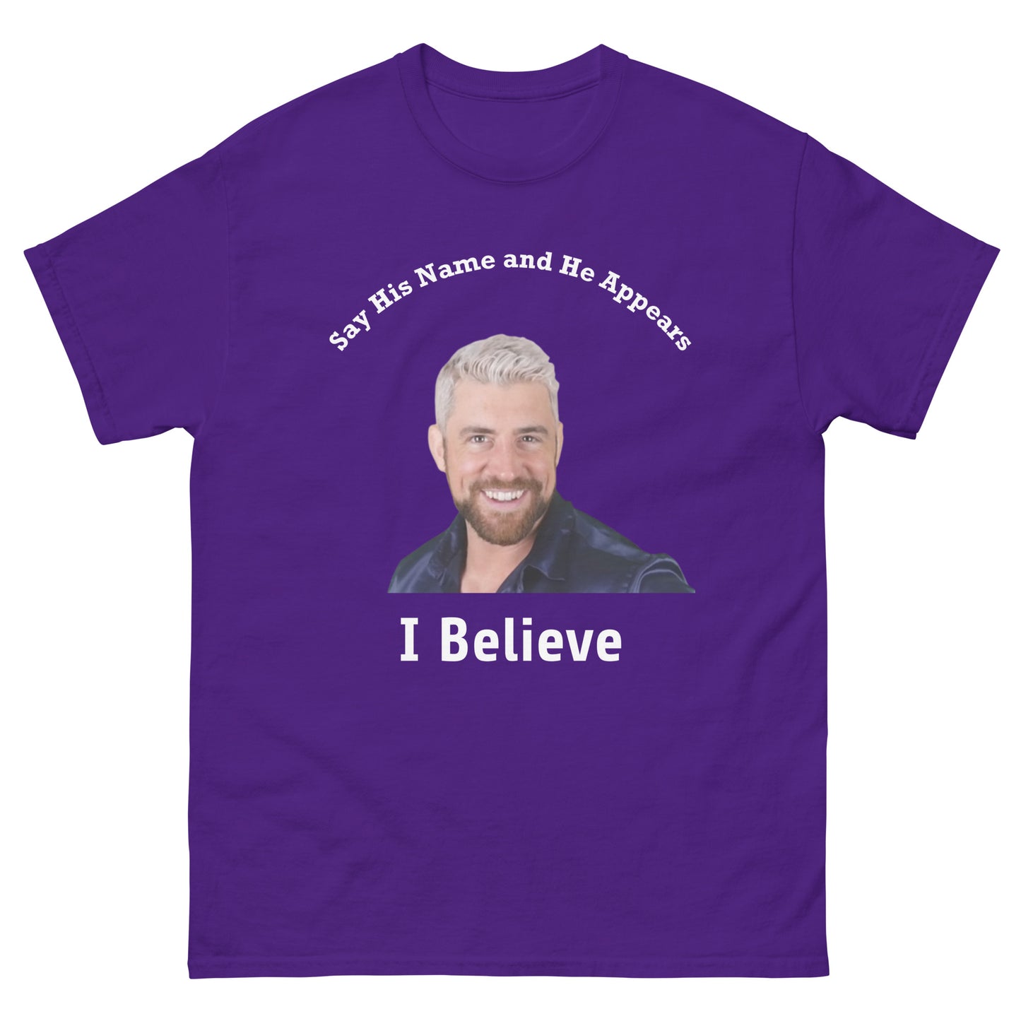 Say His Name and He Appears. I believe in Joe Hendry! Unisex Wrestling T-shirt