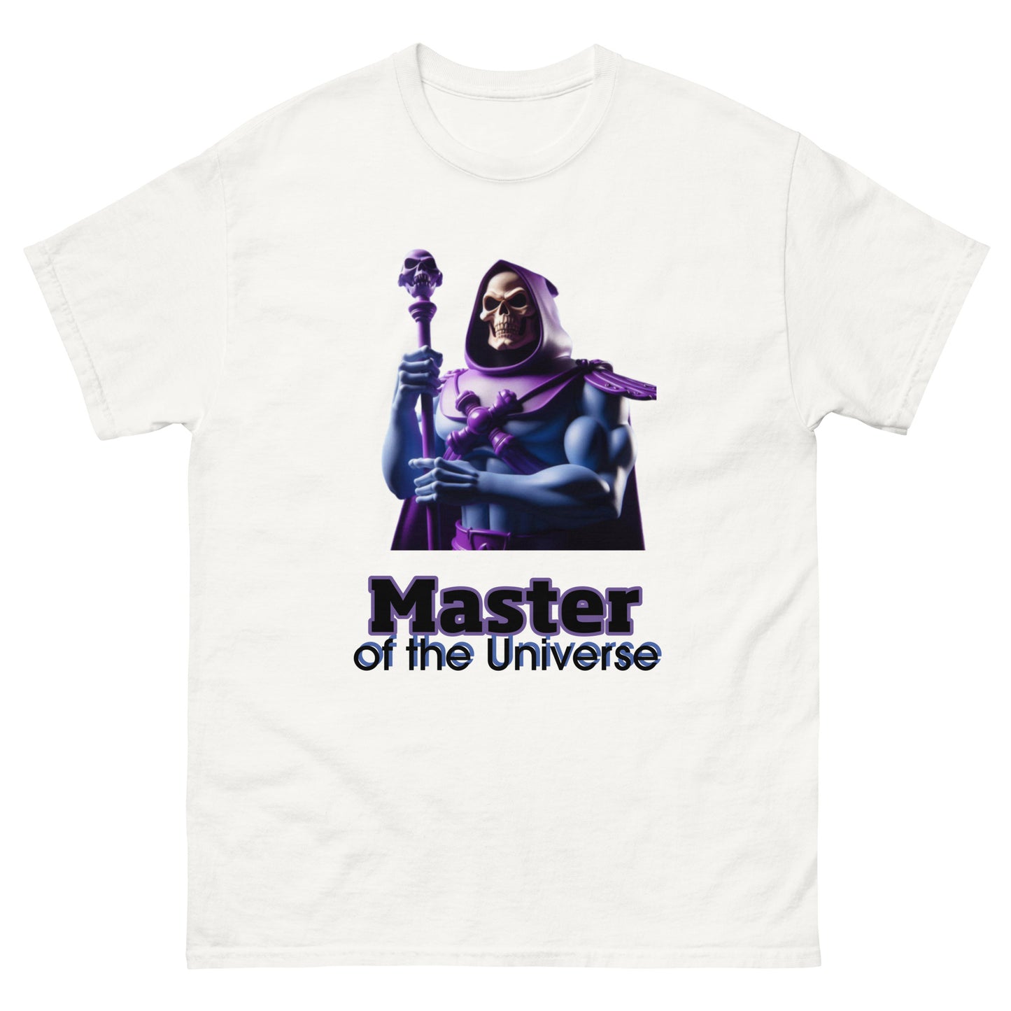 Skeletor Master of the Universe Custom T-Shirt Classic Tee for Men & Women