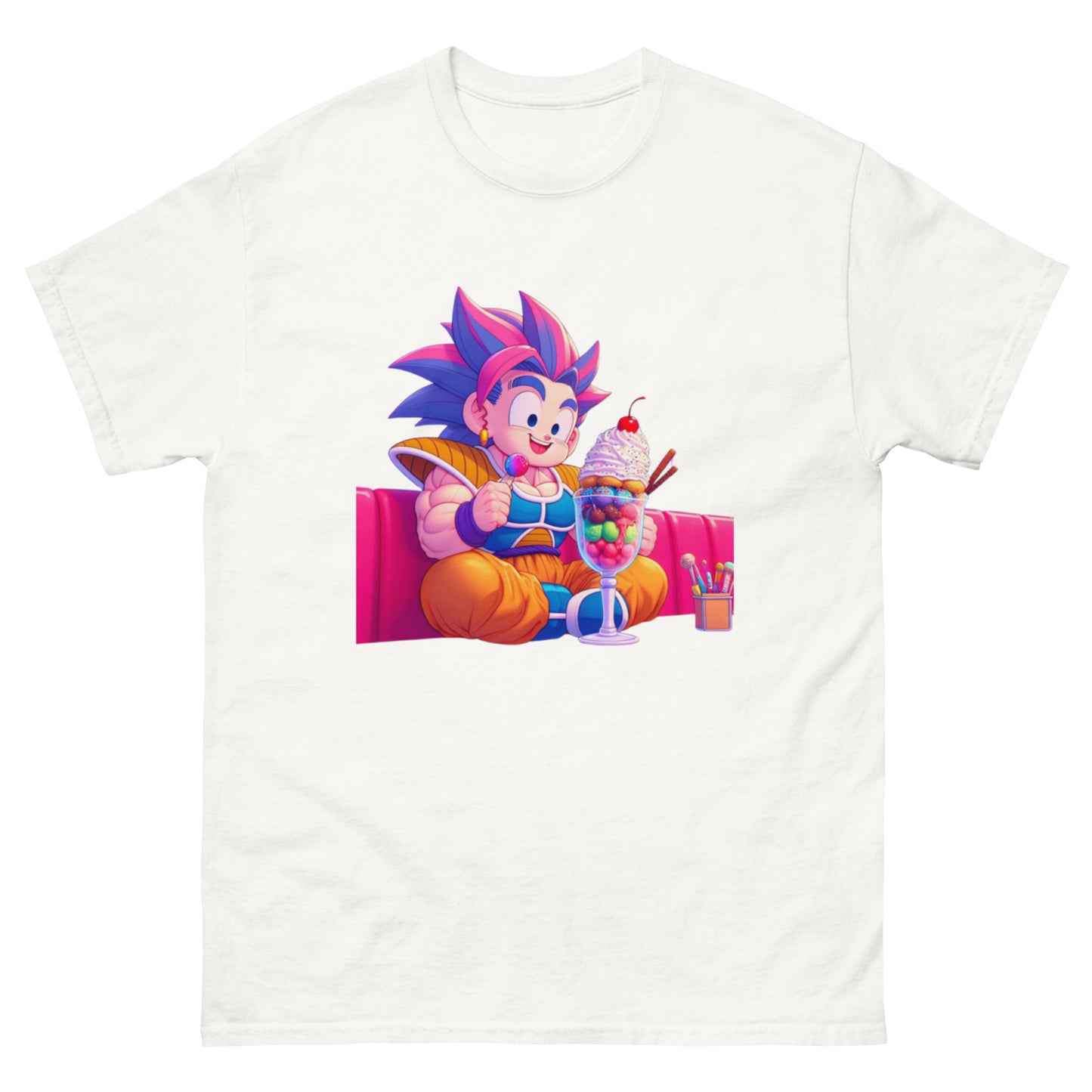 Young Raditz Double Sundae Unisex classic Tee | Dragon Ball Z T-Shirts