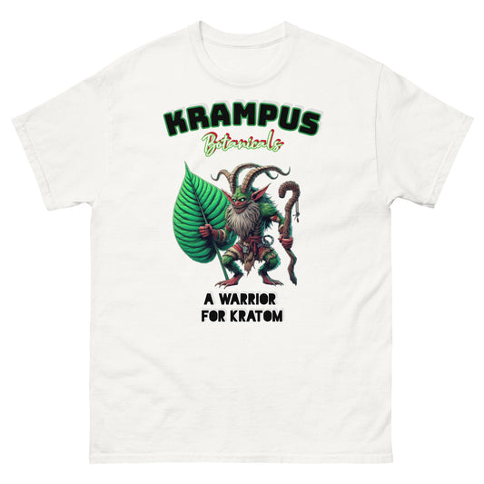 Krampus A Warrior For Kratom T-shirt | Kratom Warrior Tee | Krampus Botanicals Edition