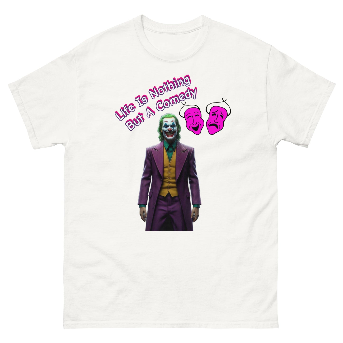 Arthur Fleck Joker T-Shirt Life Is Nothing But A Comedy Classic Unisex Tee