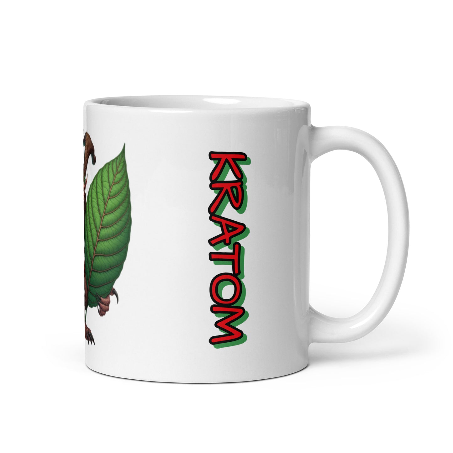 Krampus 'I Love Kratom' Coffee Cup – The Perfect Blend of Flavor & Fun!